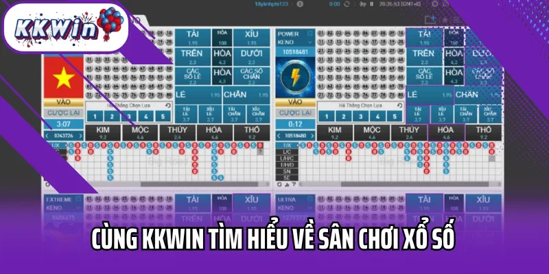 Cùng Kkwin tìm hiểu về sân chơi xổ số